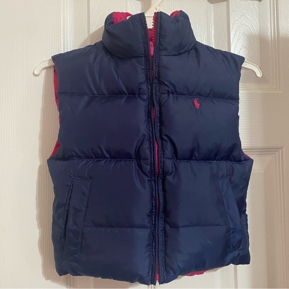 Ralph Lauren Reversible Down Quilted Puffer Vest - Picture 4 of 9